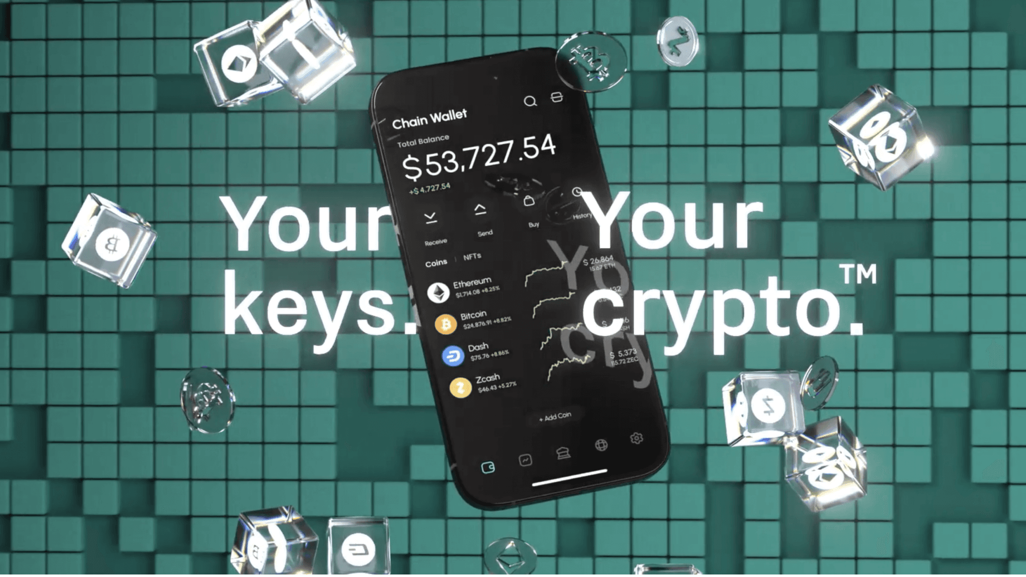 Chain Wallet App - Chain project by Michael Herron