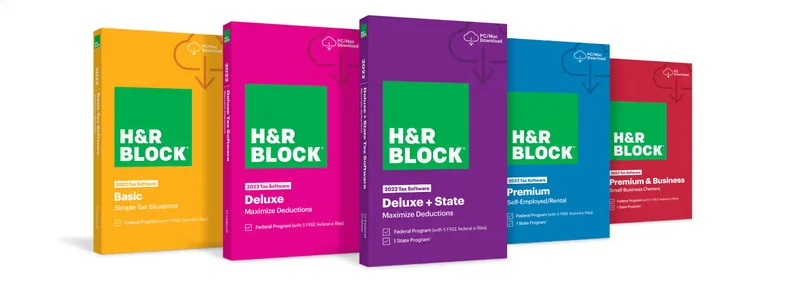 H&R Block Retail Tax Software campaign creative for Fusion92 by Michael Herron